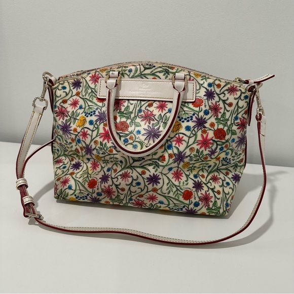 Dooney & Bourke Multicolor Floral Crossbody Bag - Picture 4 of 8